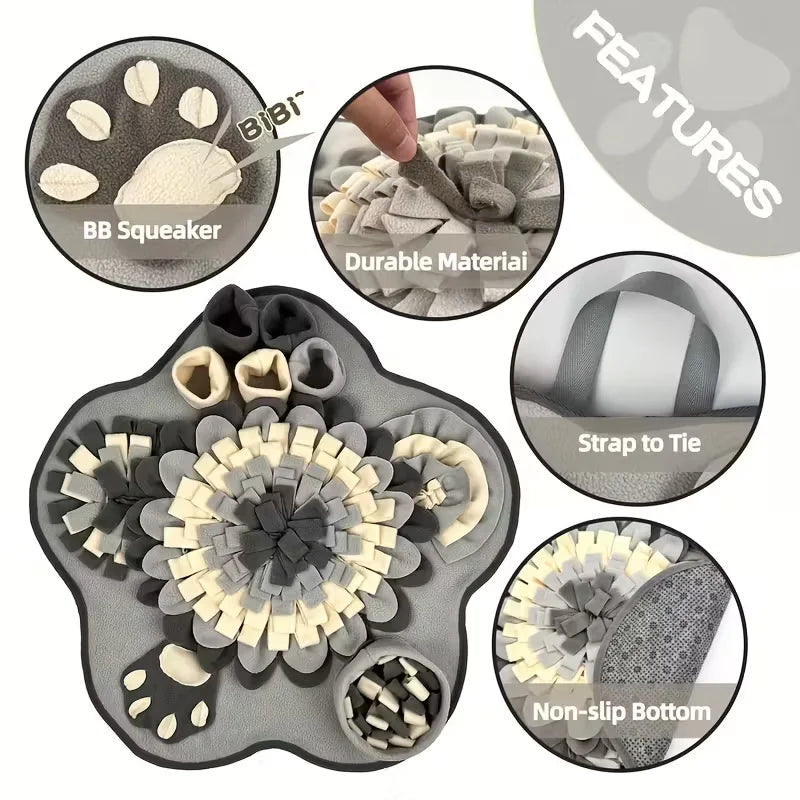 Interactieve Snuffelmat voor Honden - Mentale Uitdaging - Wasbaar