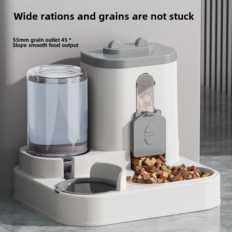 Premium 2-in-1 Automatische Voerbak en Waterdispenser voor Honden & Katten