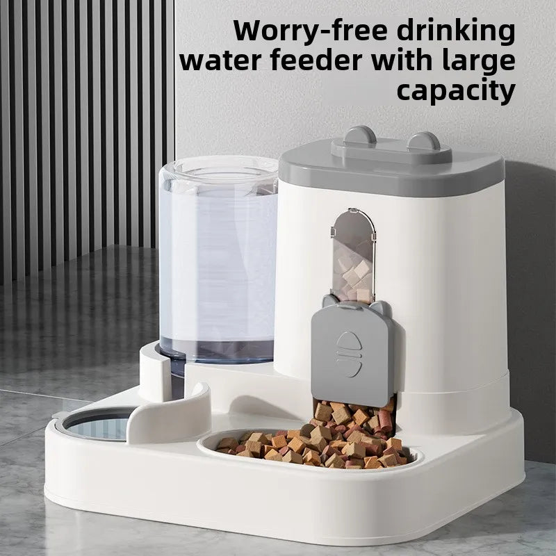 Premium 2-in-1 Automatische Voerbak en Waterdispenser voor Honden & Katten