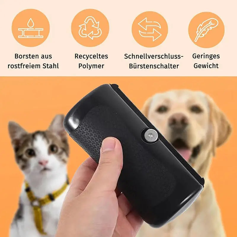 Professionele Huisdier Borstel – Verwijder Losse Haren & Klitten in Seconden